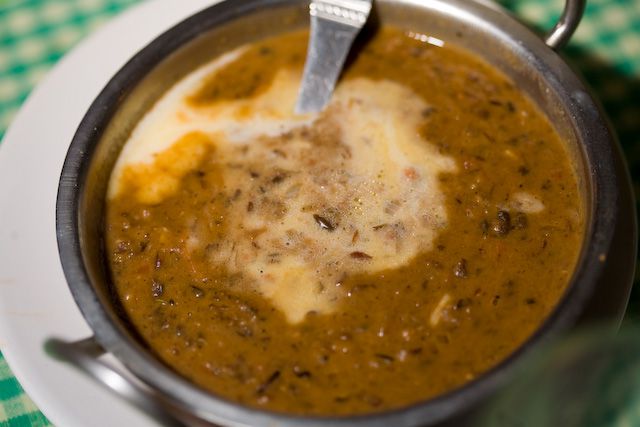 rashta with lentils